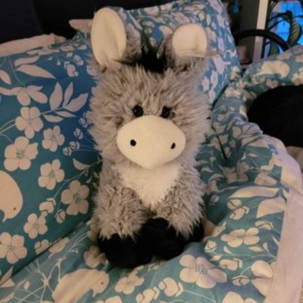 Stuffed Donkey plush toumy (brand new)